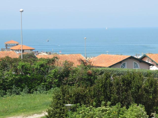 Anglet-Biarritz Studio Vue Mer - Terrasse + Garage エクステリア 写真